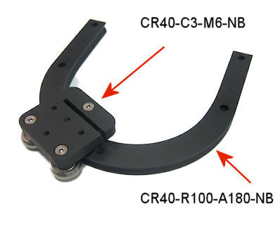 CR40 Carriage and 180 Degree Turn Example