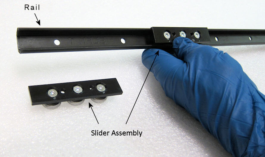 High Temperature TEN Linear Guide Assembly