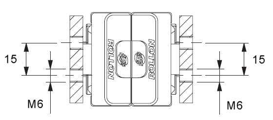 TLQ43 Series Telescopic Linear Guide Cross Section